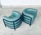 Postmodern Onda Leather Chair Set by De Pas, Durbino, Lomazzi for Zanotta, Italy, 1985, Set of 2 10