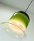 Hanging Glass Bell Lamp by Peill & Putzler, 1960s 2