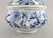 Große antike handbemalte Porzellan Suppentasse mit blauen Zwiebeln von Meissen 4