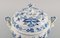 Antique Hand-Painted Porcelain Blue Onion Lidded Bowl from Meissen, Image 3