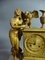 Reloj Empire de bronce dorado con péndulo, Imagen 7