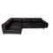 Black Leather Con Con Sofa by Tommy M Machalke 10