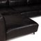 Black Leather Con Con Sofa by Tommy M Machalke 3