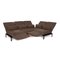 Plura Dark Brown Corner Sofa by Rolf Benz, Image 3