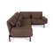 Plura Dark Brown Corner Sofa by Rolf Benz, Image 11