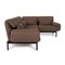 Plura Dark Brown Corner Sofa by Rolf Benz, Image 12