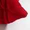 Divano e poggiapiedi Toga in camoscio rosso di Michel Ducaroy per Ligne Roset, set di 2, Immagine 13