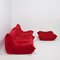 Canapés Togo Modulaires et Repose-Pieds par Michel Ducaroy pour Ligne Roset, Set de 3 3