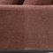 Dusky Pink Fabric Relax Sofa by Florence Knoll for Knoll 7