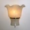 Wall Sconces in Brass and Textured Glass from Doria, 1960s, Set of 2 10