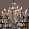 Large Maria Theresa Fourteen-Lights Chandelier, Italy, 1960s 6