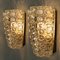 Large Glass Wall Lights Sconce by Helena Tynell for Glashütte, 1960 8