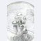 Große Deutsche Rauchglas Bubble Glas Tischlampe von Doria, 1970er 6