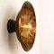 Dark Brass and Glass Wall Sconce from Raak, The Netherlands, 1970s, Image 9