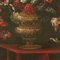 Natura morta con vaso di fiori e uccelli, olio su tela, set di 2, Immagine 15
