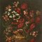 Natura morta con vaso di fiori e uccelli, olio su tela, set di 2, Immagine 4