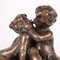 Vintage Bronze Junge Liebes Skulptur 3