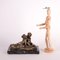 Vintage Bronze Young Love Sculpture 2