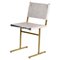 Grey and Brass Memento Chair by Jesse Sanderson 1