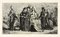 Jean Vandekerkhove, Wedding Procession, Original Etching, 1860, Image 1