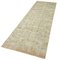 Beige Overdyed Runner Rug, Image 3