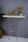 Console Table in Marble and Acrylic Glass, Image 3