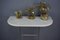 Console Table in Marble and Acrylic Glass 6