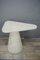 White Marble Side Table, Image 1