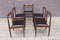 Rosewood Astrid Dining Chairs by Oswald Vermaercke for V-Form, 1962, Set of 5 4