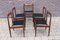 Rosewood Astrid Dining Chairs by Oswald Vermaercke for V-Form, 1962, Set of 5, Image 4