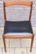 Rosewood Astrid Dining Chairs by Oswald Vermaercke for V-Form, 1962, Set of 5, Image 11