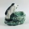 Czechoslovakian Art Deco Polar Bear Sculpture Dish by Ditmar Urbach, 1930s 4