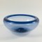 Sapphire Blue Provence Glass Bowl by Per Lütken for Holmegaard, Denmark, 1950s 2