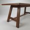 Mid-Century French Modernist Oak Dining Table, 1950s, Image 8