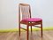 Mid-Century Danish Teak Dining Chairs from Benny Linden, Set of 6 4