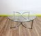 Mid-Century Chrome and Glass Coffee Table from Merrow Associates 1