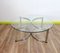 Table Basse Mid-Century en Chrome et Verre de Merrow Associates 1