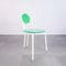 Green Wooden Chairs, 1970s, Set of 4, Image 1