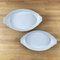 French Limoges Porcelain Trays from Aluminite Frugier, 1920s, Set of 2, Image 2