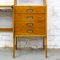 Teak Desk with Bookcase, 1950s 6