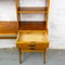 Teak Desk with Bookcase, 1950s 9