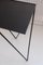 Table Console Giraffe avec Plateau en Linoléum Naturel Noir par &New 3
