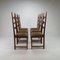 Mid-Century French Modernist Oak Dining Chairs, 1950s, Set of 6 2