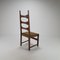 Mid-Century French Modernist Oak Dining Chairs, 1950s, Set of 6 5