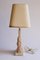 Belgian Hollywood Regency Pink Marble Table Lamps, 1970s, Set of 2 11