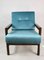 Vintage Turquoise Armchair, 1970s, Image 7