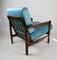 Vintage Turquoise Armchair, 1970s 8