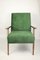 Vintage Green Velvet Chameleon Series Armchair, 1970s, Image 4