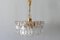 Large Ice Glass Palazzo Chandelier from Kalmar Franken 13