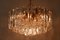 Large Ice Glass Palazzo Chandelier from Kalmar Franken 8